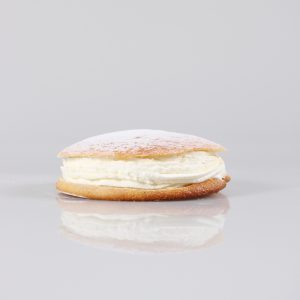 Eierkoek met slagroom